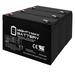 6V 12AH F2 Battery Replacement for Dyna Cell WP86 WP956 - 3 Pack