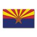 3.8 Inch Arizona State Flag Vinyl Transfer Decal