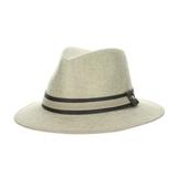 Stetson Men s Cascade Suede Closed Back Golf Hat Baseball Cap (Khaki X-Large)