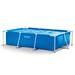 Open Box Intex 9.8ft x 6.5ft x 29.5in Rectangular Frame Above Ground Pool Blue