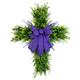 Kpamnxio Clearance Home Decor Decorative Plaque Easter Wreath Door Hanging Decorative Wreath Lavender Front Door Church Wreath Door Hanging Basket Wreath Spring Decoration Green