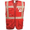 Portwest - Iona Gilet Executive couleur : Rouge taille xl