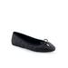 Women's Pia Casual Flat by Aerosoles in Black Quilted (Size 8 M)