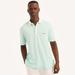 Nautica Men's Miami Vice X Nautica Classic Fit Linen Polo Azure Blue, XS