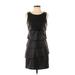 BCBGMAXAZRIA Casual Dress - DropWaist: Black Dresses - Women's Size 2