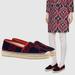 Gucci Shoes | Gucci Shoes Terry Cloth Gg Logo Espadrille Flats Blue Red Sz It 36.5 Us 6.5 | Color: Blue/Red | Size: 6.5