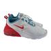 Nike Shoes | Nike Air Max Motion 2 White Red Blue Sneakers Womens Size 8.5 Cw4285-100 | Color: Blue/White | Size: 8.5