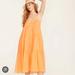 J. Crew Dresses | Jcrew Light Cotton Voile Cover Up | Color: Orange | Size: M