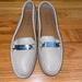 Coach Shoes | Coach "Olive" Pebble Grain Beige Leather Loafer Shoes Moccasin Womens Sz 9 Us. | Color: Cream | Size: 9