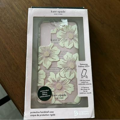 Kate Spade Cell Phones & Accessories | Kate Spade Floral Samsung Galaxy S22+ Cell Phone Case- New In Box | Color: Pink | Size: Os