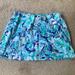 Lilly Pulitzer Skirts | Lily Pulitzer Mini Skirt Blue | Color: Blue | Size: S