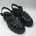Free People Shoes | Free People Women's Delaney Black Fisherman Platform Sandals Eu 39/ Us 9 | Color: Black | Size: 9