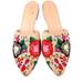 Kate Spade Shoes | Kate Spade New York Floral Mules 9 1/2m | Color: Cream/Red | Size: 9.5