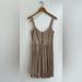Burberry Dresses | Burberry Tan Pleated Tan Midi Dress | Color: Tan | Size: 8