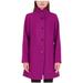 Kate Spade Jackets & Coats | Kate Spade Coat Stand-Collar Wool Long In Purple | Color: Purple | Size: M