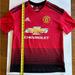 Adidas Shirts & Tops | Adidas Manchester United Jersey, Size S | Color: Black/Red | Size: Lb