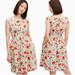 Kate Spade Dresses | Kate Spade Bold Garden Blooms Blaire Cotton Dress Cream, Size 6. | Color: Cream/Red | Size: 6