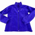 Columbia Jackets & Coats | Columbia Jacket Girls Youth Medium Fleece Long Sleeve Full Zip Outdoors Purple | Color: Purple | Size: Mgau