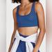 Tory Burch Tops | 30- Tory Burch Printed Scoop Bra | Color: Blue | Size: Xs