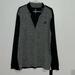 Adidas Shirts | Adidas Double Pique Golf Men's Grey Black 1/4 Zip Pullover Size Xl New Tags | Color: Black/Gray | Size: Xl