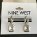 Nine West Jewelry | Nwt Nine West Silver Tone Rhinestone Earrings | Color: Silver | Size: Os