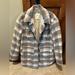 American Eagle Outfitters Jackets & Coats | American Eagle Fleece Shacket | Color: Cream/Gray | Size: S