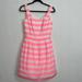 Lilly Pulitzer Dresses | Lily Pulitzer Posey Hot Pink & White Stripe Fit & Flare Dress. Women’s 4 | Color: Pink/White | Size: 4