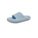 Women's Squisheez Slide Slip On Sandal by Frogg Toggs in Baby Blue (Size 9 M)