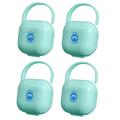 Abaodam 20 Pcs Pacifier Box Pacifier Shield Case Tooth Case Soother Holder Case Pacifier Container Pacifier Clip Case Pacifier Storage Case Pacifier Lovey Pp Child Dust Cover Portable