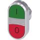 Siemens SIRIUS ATC Wippe METALICO Unipolare/A glänzend grün rot oder Taste galvanisiert
