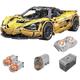 Technic Sport Car Building Kit, Racing Car Model Building Set for McLaren 720S, 3149 PCS MOC APP/Remote Control Super Car Building Block Toy Gift for Kid Adult, Vehicle Construction Toy Building Brick