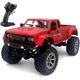 1/16 Remote Control Off-road Pickup Truck, 2.4G All Terrains Electric Toy RC Monster Crawler Vehicle, 4WD Shock Absorption Drop Resistance Charging RC Truck, Xmas Gifts For Kid Adults,Red
