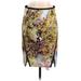 Ted Baker London Casual Skirt: Yellow Print Bottoms - Women's Size 6