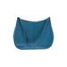 Hobo Bag The Original Leather Shoulder Bag: Teal Color Block Bags