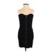 Divided by H&M Cocktail Dress - Mini: Black Dresses - Women's Size 4