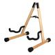 LVLDAWA Acoustic Guitar Stand, Folding Universal Floor Guitar, Classical Travel Guitar Stand Adjust For Acoustic, Electric Guitar Easy To Carry (Color : Wooden, Size : 30X30X38CM)