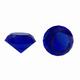 Home Collections Mixed Color Crystal Stone Crystals Diamond Figurines Paperweight Natural Gemstone Ornament Feng Shui Statue Home Wedding Decor Crafts Party Gift ( Color : Dark Blue , Size : 80mm silv