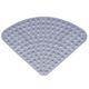 Corner Shower Mat,Sector Safety Mats,Sector Shower Mats,Triangle Shower Mats, Shower Mats,Bath Mat Non Slip,Anti-l,Washable,Quick-Drying,For Bathroom Floor