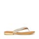 Dune Ladies LABYRINTH Embellished Studded Toe Post Sandals Size UK 8 Flat Heel Suede Casual Sandals
