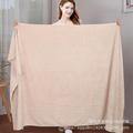 Quick drying bath towel Bath towel beauty salon bath towel massage sweat steaming foot therapy bed towel thickened large towel absorbent non-shedding large bath towel, camel yellow, 200*150cm super t