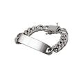 GeRRiT Bracelet Lock Smooth Horizontal Bracelet S925 Silver Male Dominant Fashion Whip Chain low Fat Bracelet, Bracelet