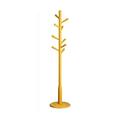 Coat Tree Coat Stand Hall Tree Coat Rack Free Standing Coat Tree Wooden Coat Stand With Hooks Modern Stand Hanger Accessories Standing Coat Rack Coat Rack Freestanding ( Color : Yellow , Size : 180*40