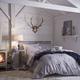 Catherine Lansfield Stags Navy Bed Linen 140 x 200 + 70 x 90 cm