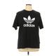 Adidas Active T-Shirt: Black Activewear - Women's Size X-Large