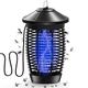 BTYDKL Mosquito Killer Lamp,Powerful Electric Mosquito Zappers,Mosquito Repeller,Ultraviolet Blue Light Mosquito Repellent,High Voltage Mosquito Repellent Lamp,Killer Flying Insect For In