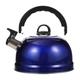 Whistling Kettle Whistling Tea Kettle Stainless Steel Tea Pot Tea Kettle Stovetop Whistling Kettle with Cool Grip Handle Stainless Steel Kettle (Color : Blue, Size : 3L)