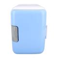 4L Mini Compact Fridge, Portable Quiet Mini Refrigerator Cooling Heating Modes Small Fridge with Detachable Shelf for Car Office Bedroom |Drinks, Skincare & Beauty