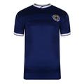Scotland 1986 Retro Football Shirt Navy XX-Large Polyester