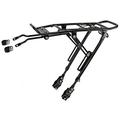 P4B Bicycle Pannier Rack ONE-4-ALL Universal Pannier Rack Bicycle for Bicycles from 20 to 29 Inches Bicycle Pannier Rack with Reflector, Rear Light Holder and Spring Flap Made of Aluminium