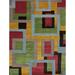 Brown 144 x 108 x 0.25 in Area Rug - Bokara Rug Co, Inc. Rectangle Area Rug in Blue/Yellow/Green Viscose/Wool | 144 H x 108 W x 0.25 D in | Wayfair